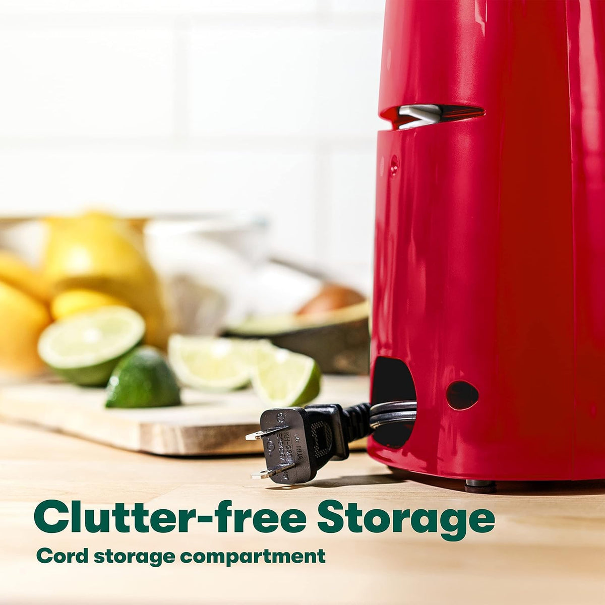 BELLA knife sharpener integration enhances prep efficiency.