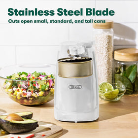 BELLA knife sharpener stainless steel supports precise edge maintenance for everyday prep.