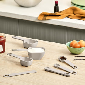 BELLA nested measuring cups keep your kitchen organized during cooking.