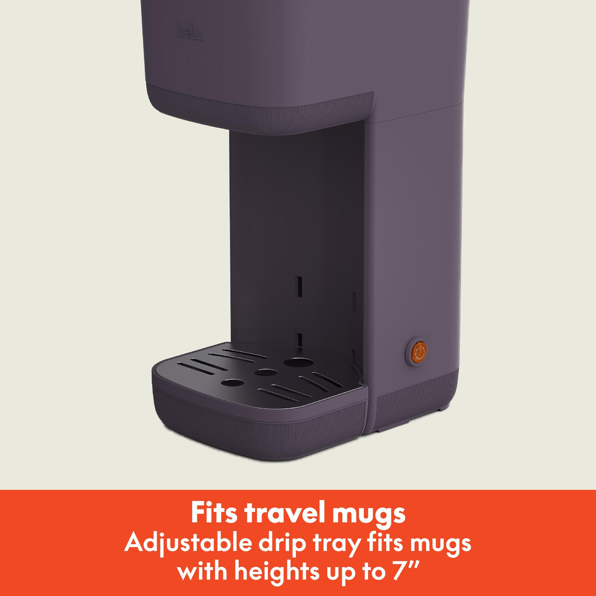 BELLA reusable filter for grounds, eco-friendly and cost-saving.