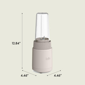 BELLA Rocket Blender Boost stainless-steel-blade provides consistent blends.