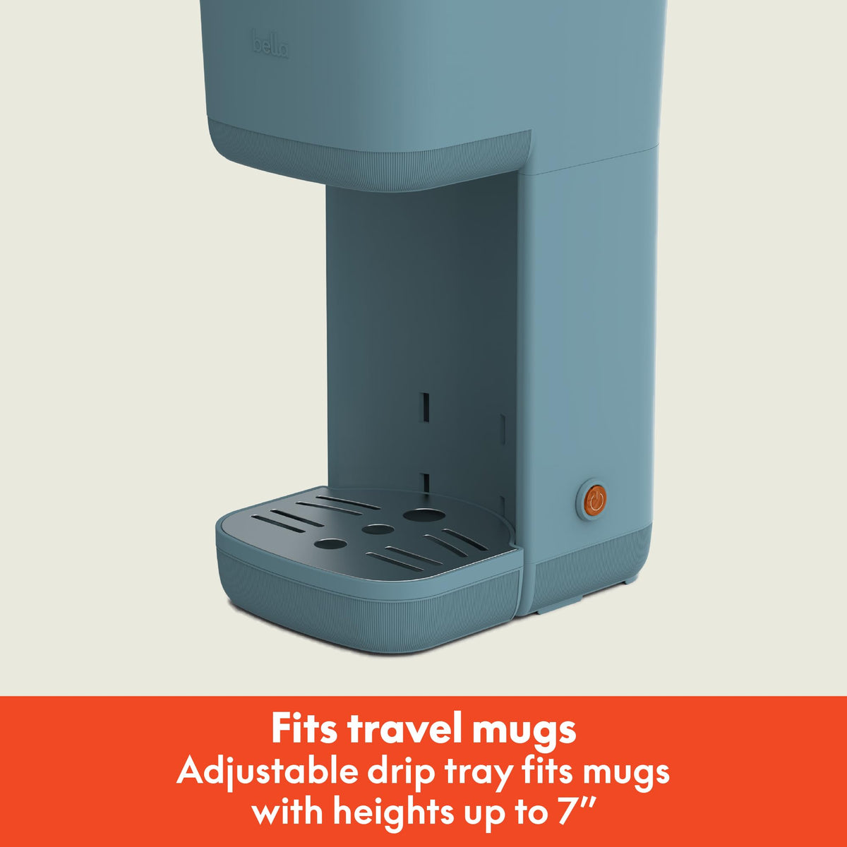 Bella single-serve coffee maker Blossom blends elegance with space-saving design