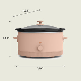 Cord wrap feature on Bella slow cooker helps keep the kitchen tidy and stored neatly.
