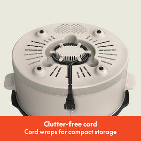 Bella keep-warm function keeps meals ready without overcooking