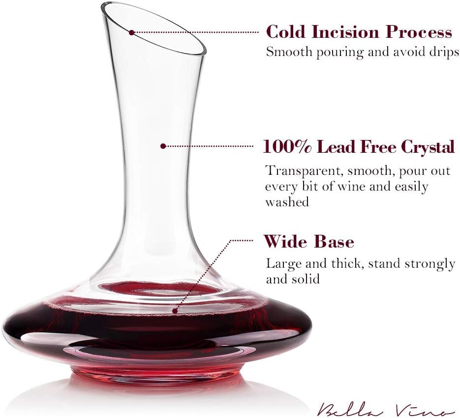 Bella Vino gift-ready decanter packaging makes a thoughtful present