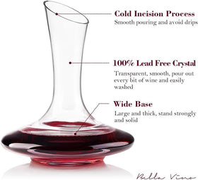 Bella Vino gift-ready decanter packaging makes a thoughtful present