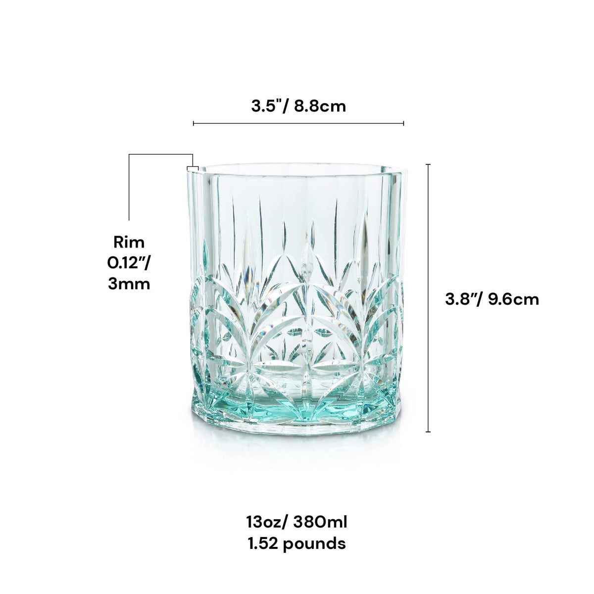 Gift-ready Bellaforte glasses for weddings and celebrations.