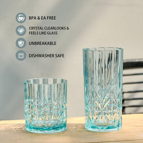 Bellaforte unbreakable durable Tritan tumbler for outdoor use.