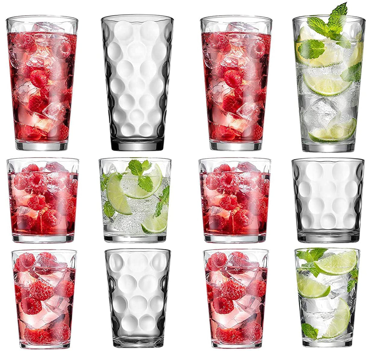 Bella Vino juice 7oz side view suitable for entertaining tableside service.