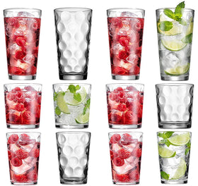Bella Vino juice 7oz side view suitable for entertaining tableside service.