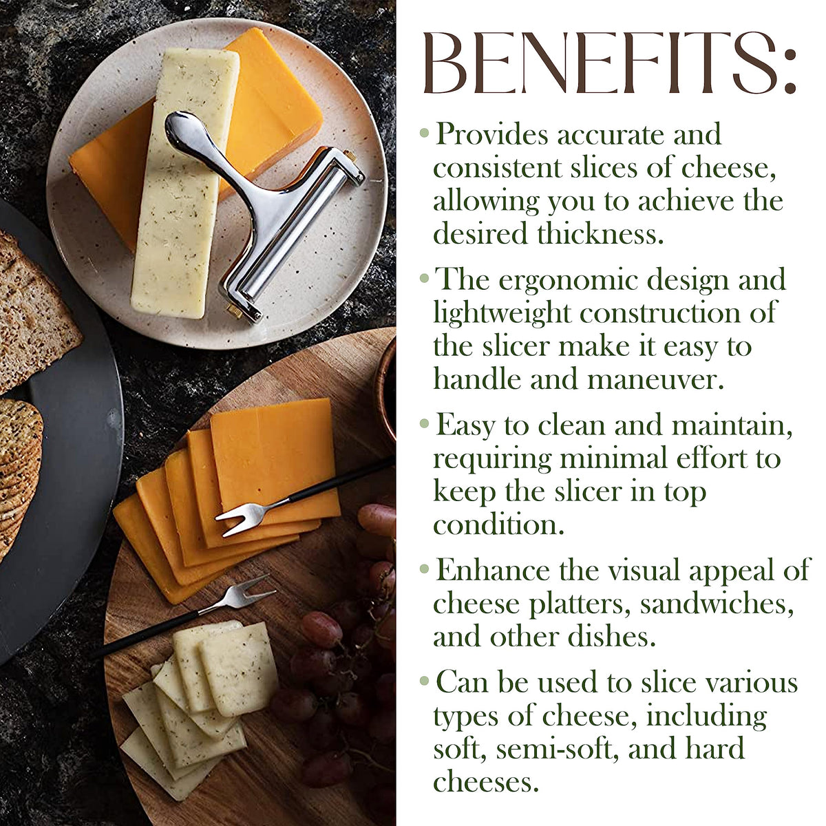 Elegant handheld Bellemain slicer ready for daily kitchen use.