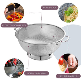 Bellemain commercial-quality colander blends durability with home-friendly style.