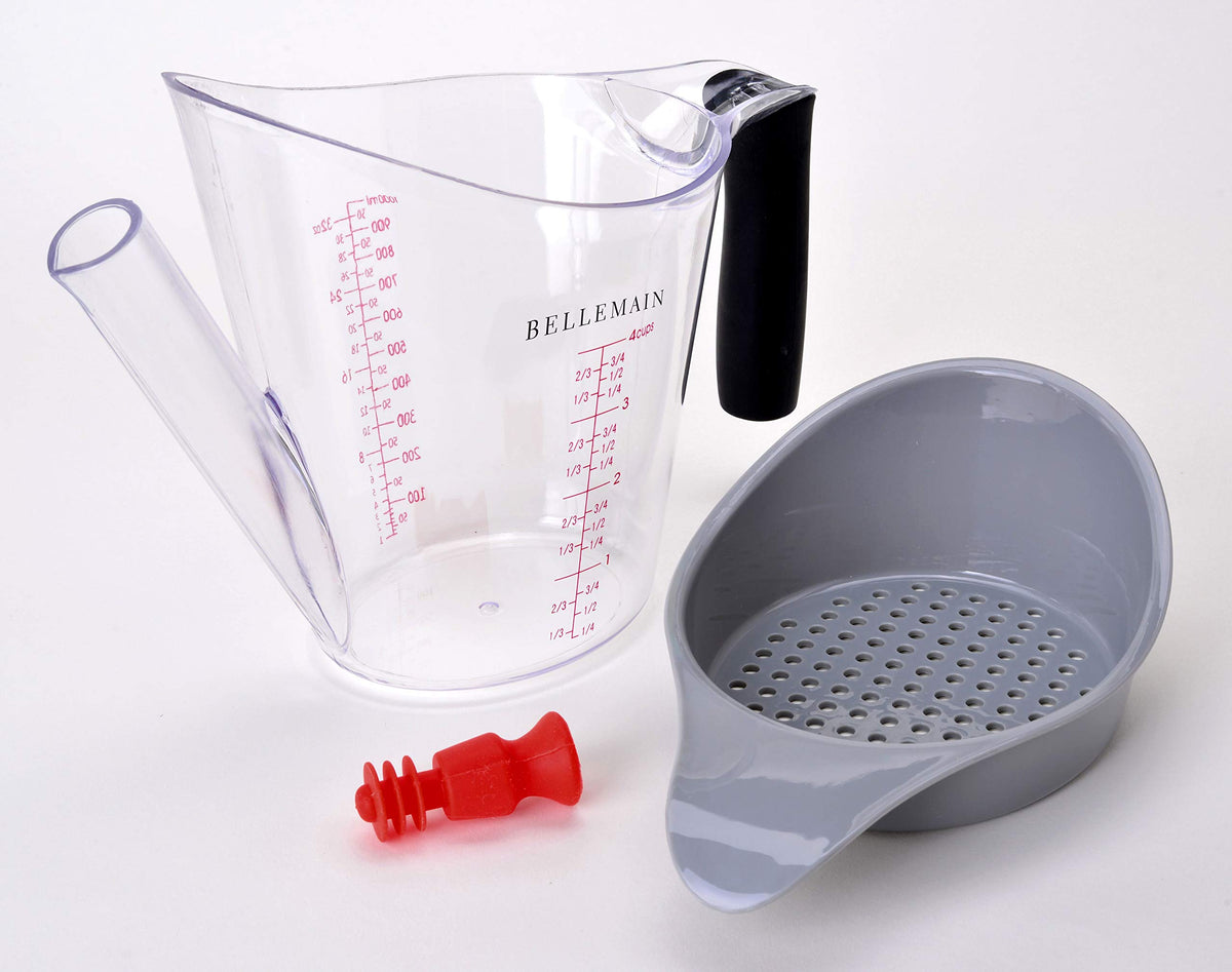 Bellemain fat separator doubles as a measuring cup for pan drippings