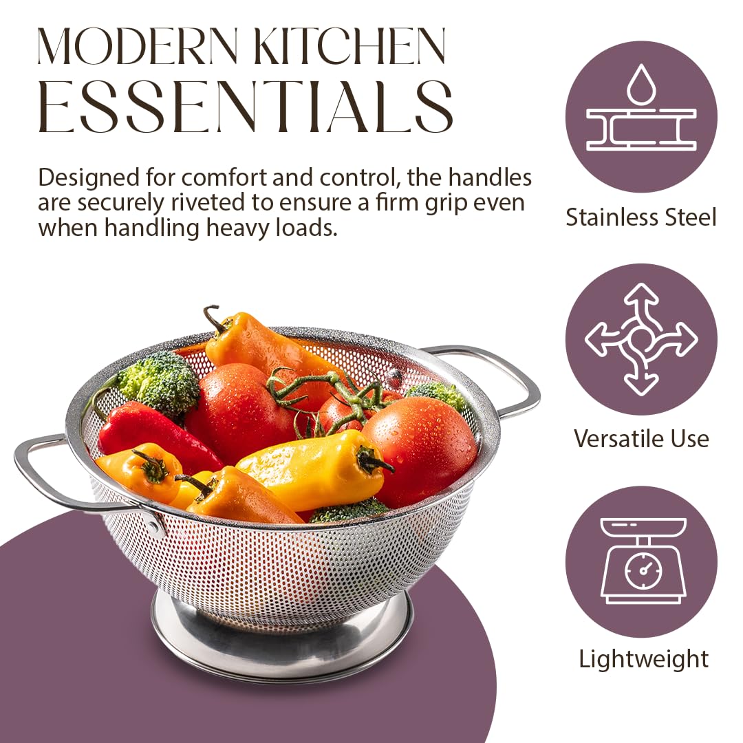 Bellemain multifunction kitchen colander ready for fruit washing and rinsing