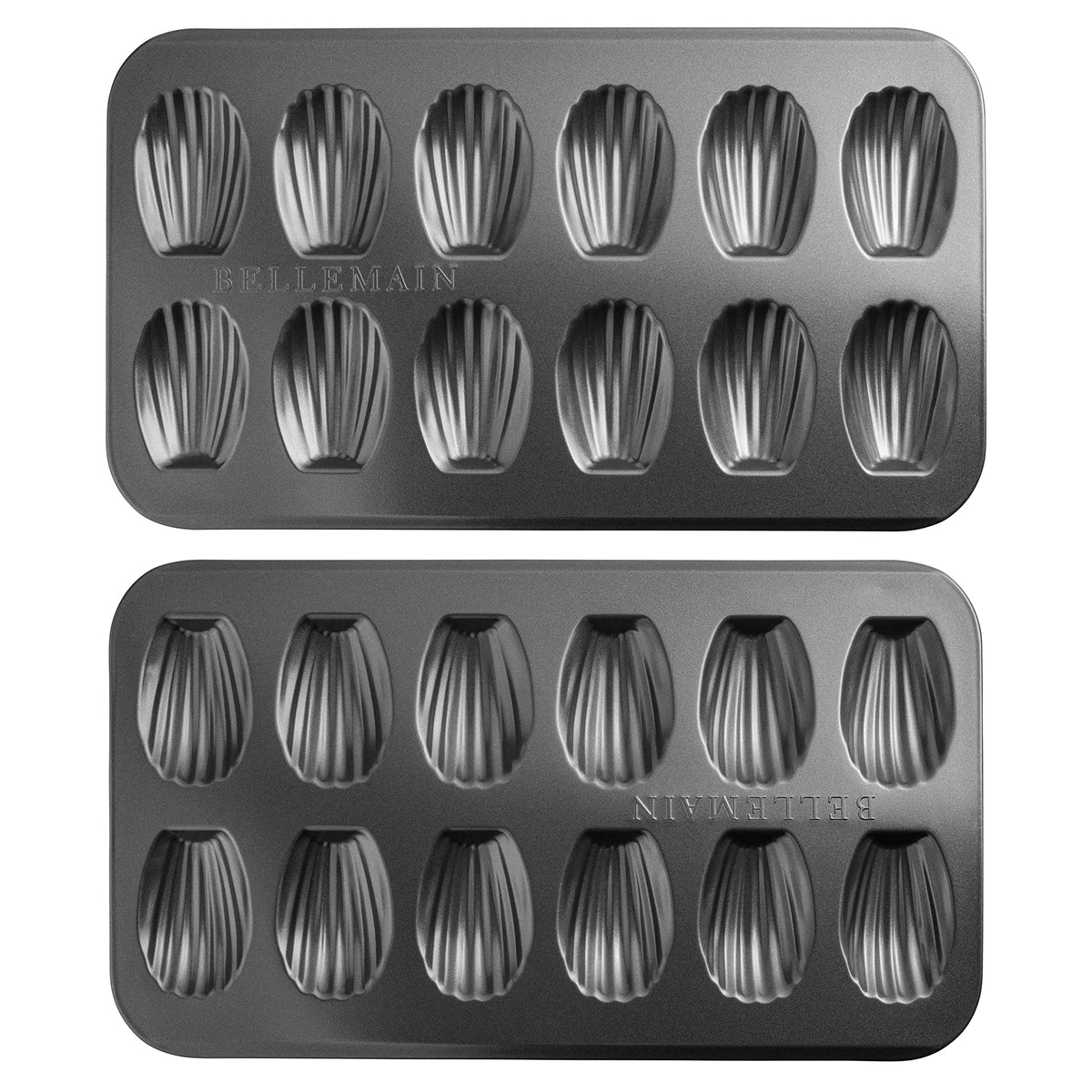 Bellemain Madeleine Pan 12-well for even, consistent madeleines.