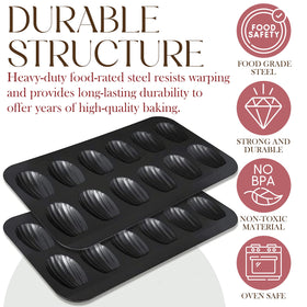 Bellemain 2-pack lets you bake two batches or entertain with extra capacity.