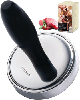 Bellemain meat-pounder with ergonomic handle for comfortable, non-slip flattening.