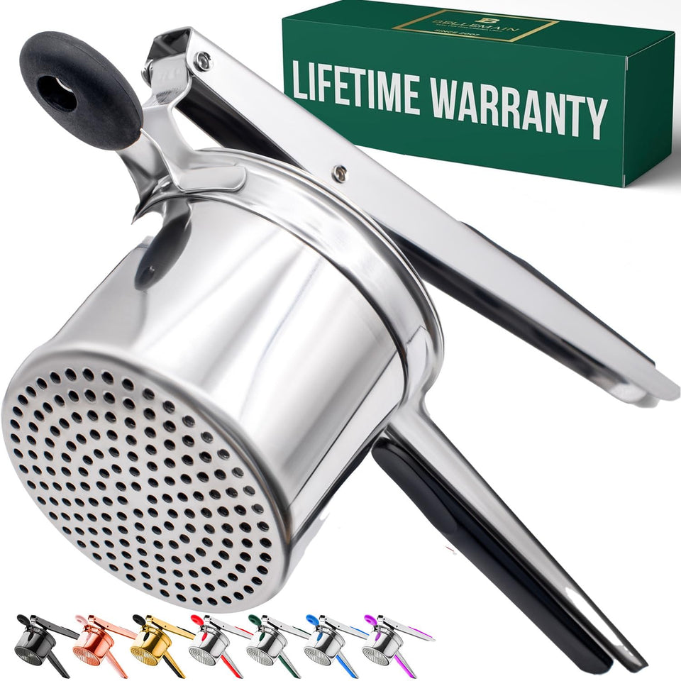 Bellemain potato ricer 15oz with robust build for ultra-smooth mashed potatoes.