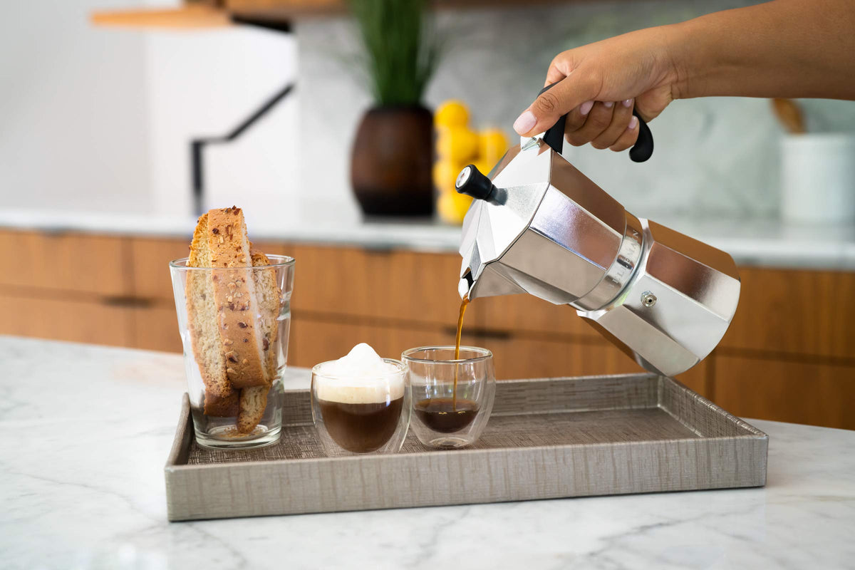 Bellemain stovetop heat distribution for even extraction.