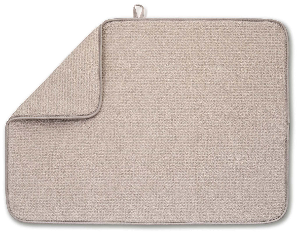 Bellemain XL dish mat demonstrates full-sink coverage and high absorption