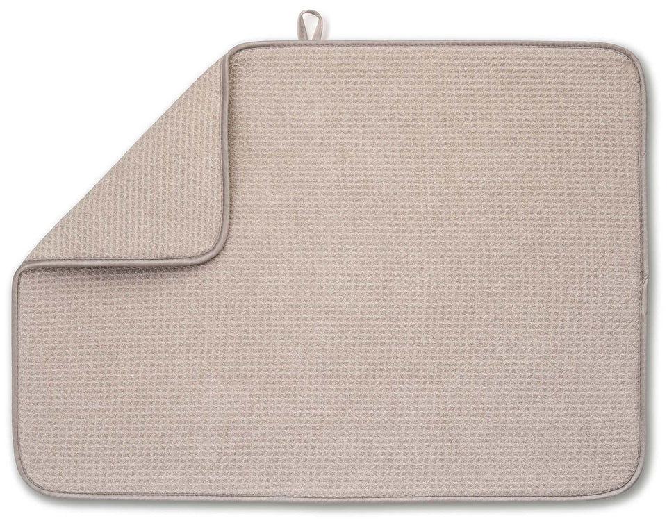 Bellemain XL dish mat demonstrates full-sink coverage and high absorption