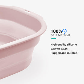 Bellglee camping wash basin portable for outdoor dishes and prep.