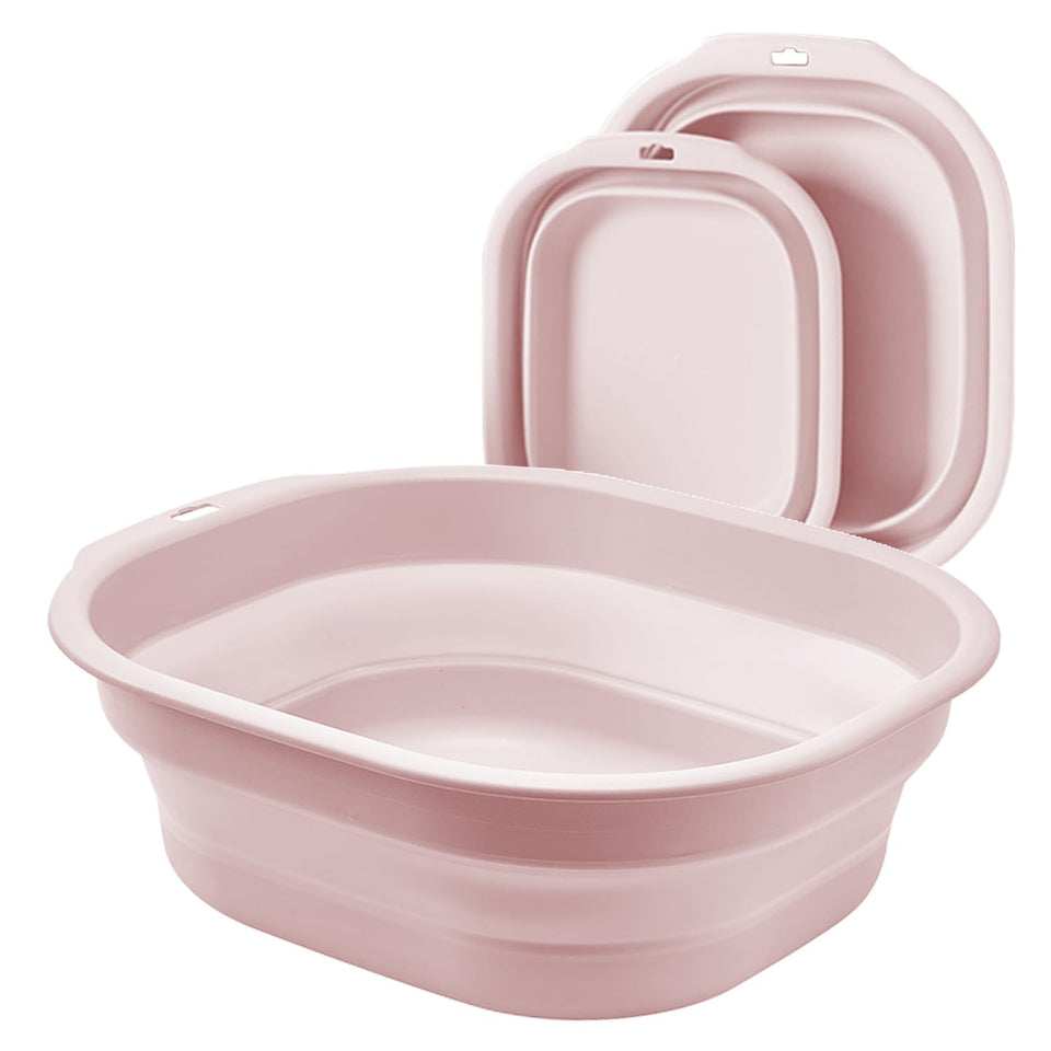 Bellglee foldable wash basin open, space-saving design for compact kitchens.