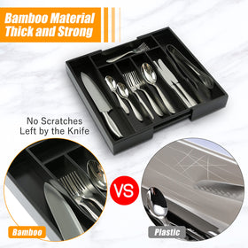 Bellsal expandable width from 10 to 15 inches fits most drawers.