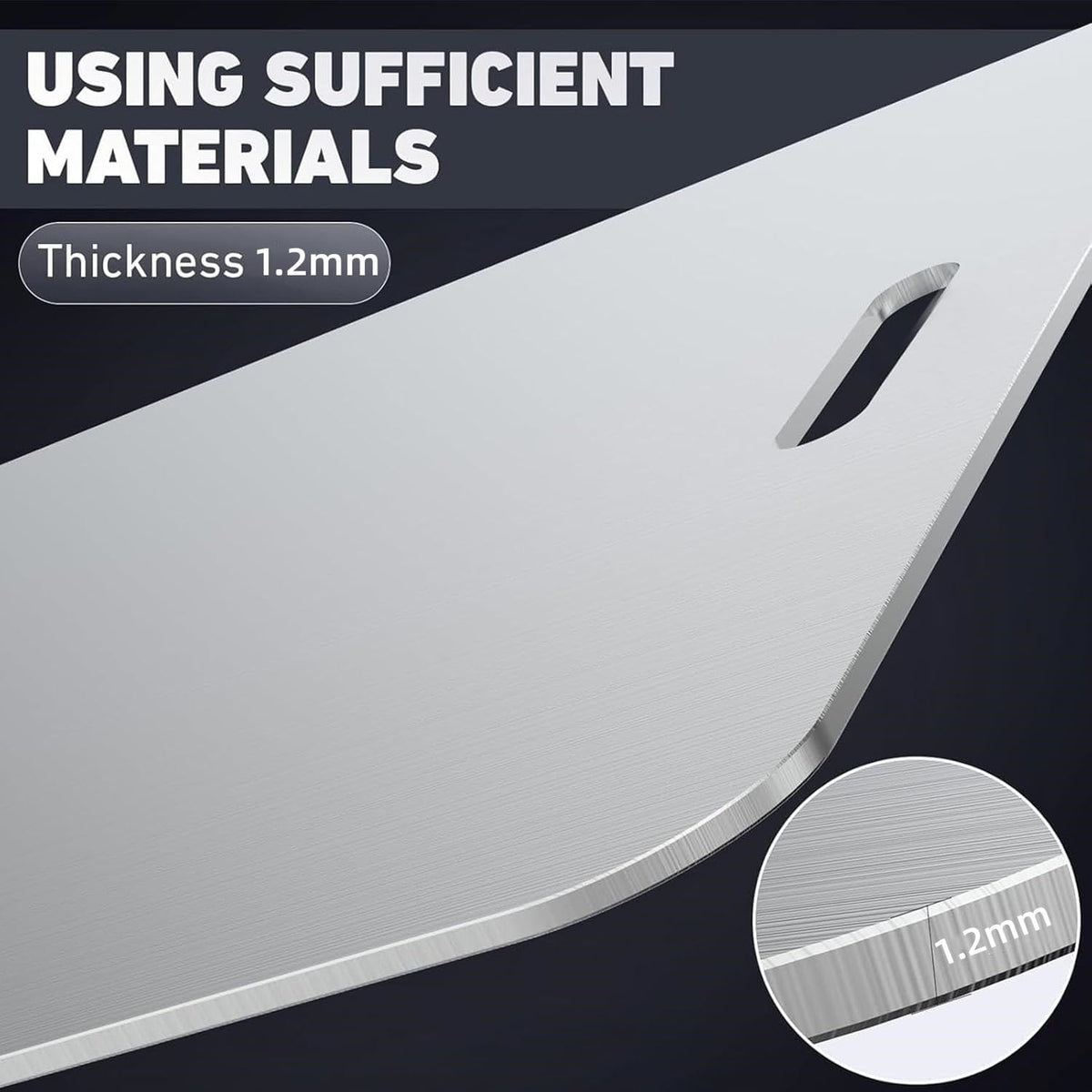 Belothi 13x9 board with smooth surface for everyday prep
