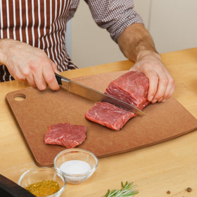 Belwares BPA-free eco-friendly cutting board made from wood fibers for everyday use.