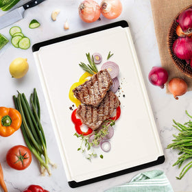 Belwares cutting board dishwasher-safe design for quick cleanup after busy cooking