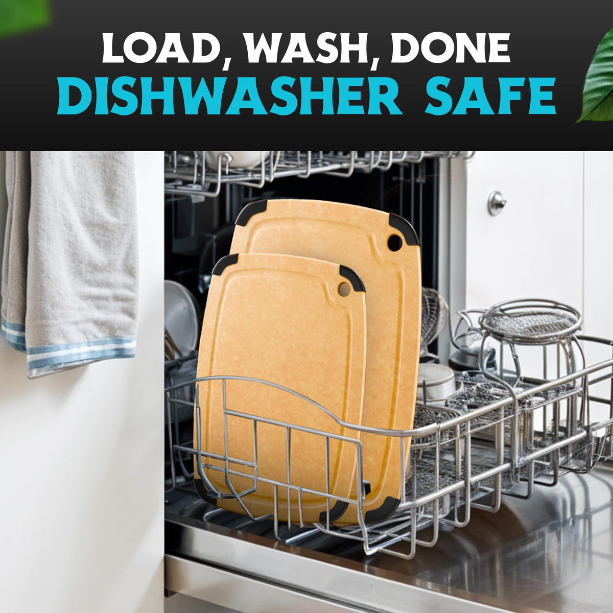 Belwares dishwasher-safe surface simplifies cleanup after meals.