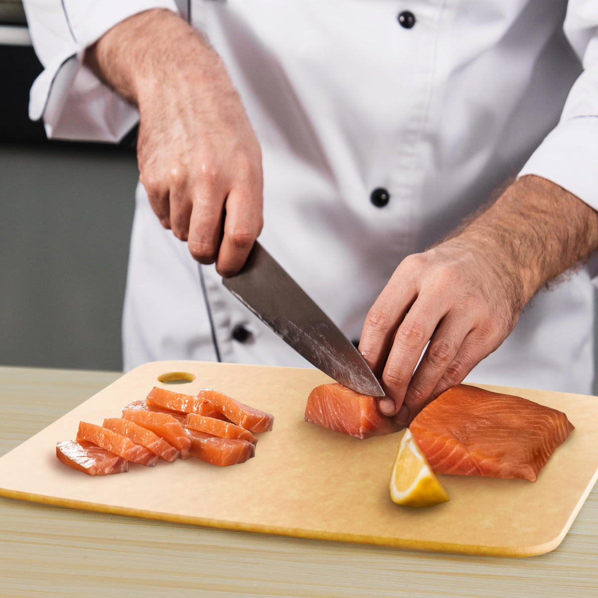 Belwares easy-clean cutting board ready for dishwasher cycles after cooking.