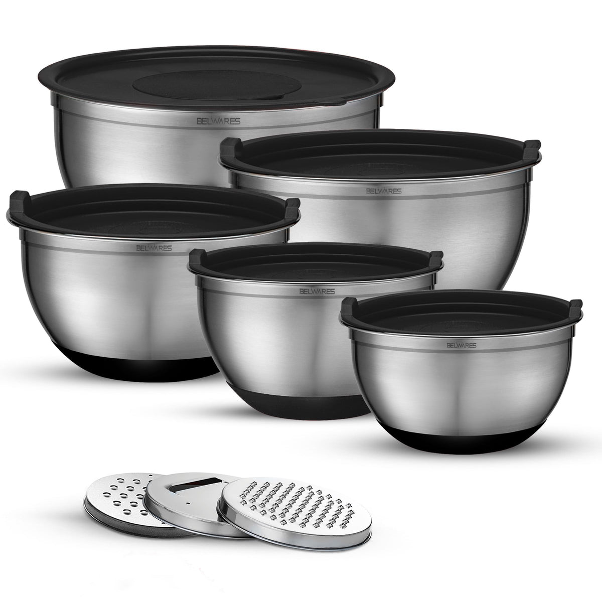 Belwares bowls ideal for meal prep, cooking tasks, and leftovers storage in daily use.