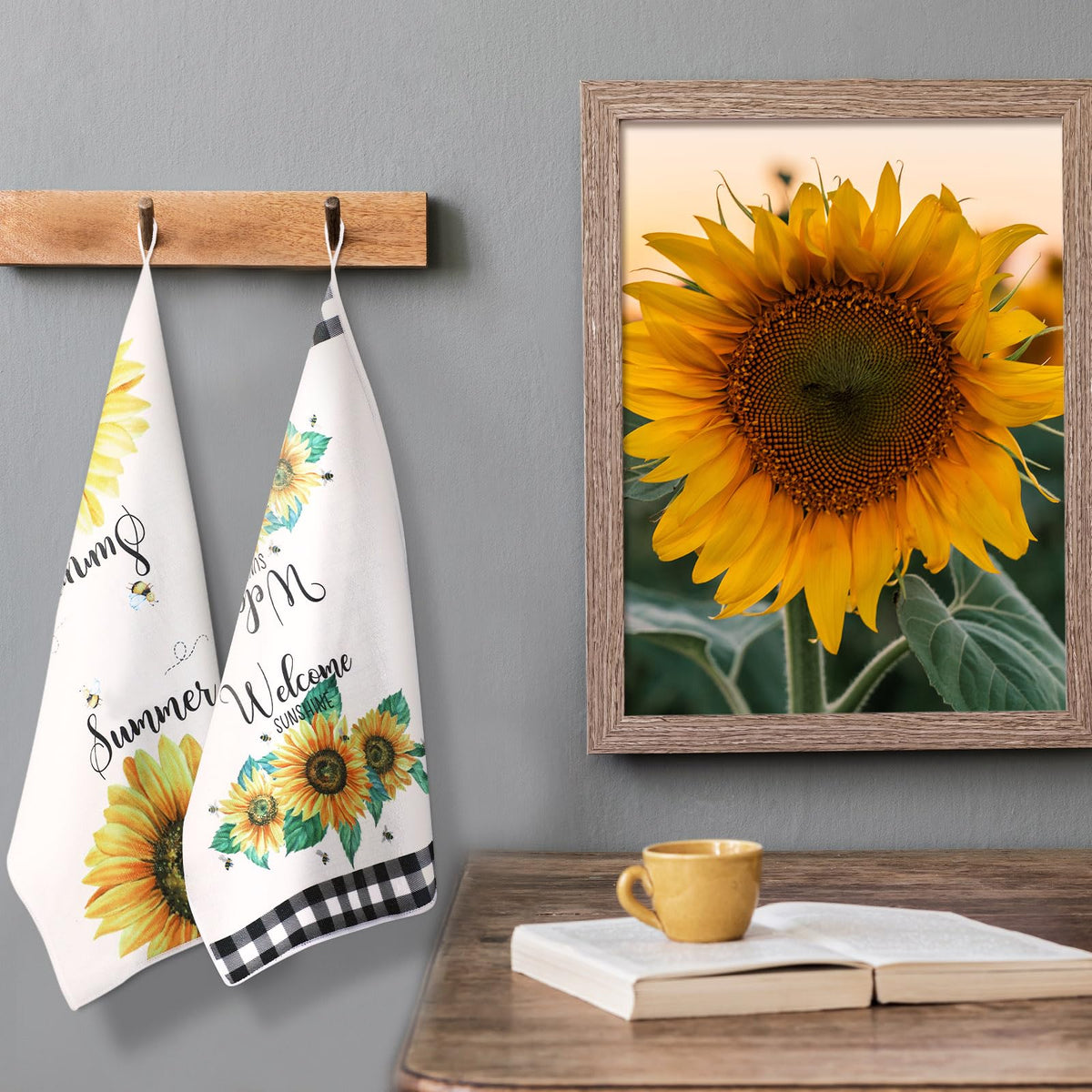 Bencailor 40x60 cm towels offer soft texture and fast drying.