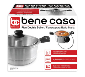 Bene Casa clear glass lid lets you watch progress without lifting lid.