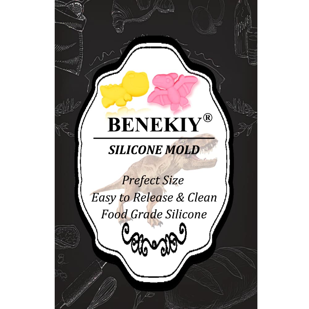 BENEKIY dishwasher-safe silicone mold for quick cleanup.