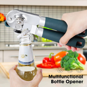 Beneno all-in-one kitchen tool includes a bottle opener.