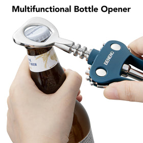 Beneno built-in bottle opener design for quick cap access