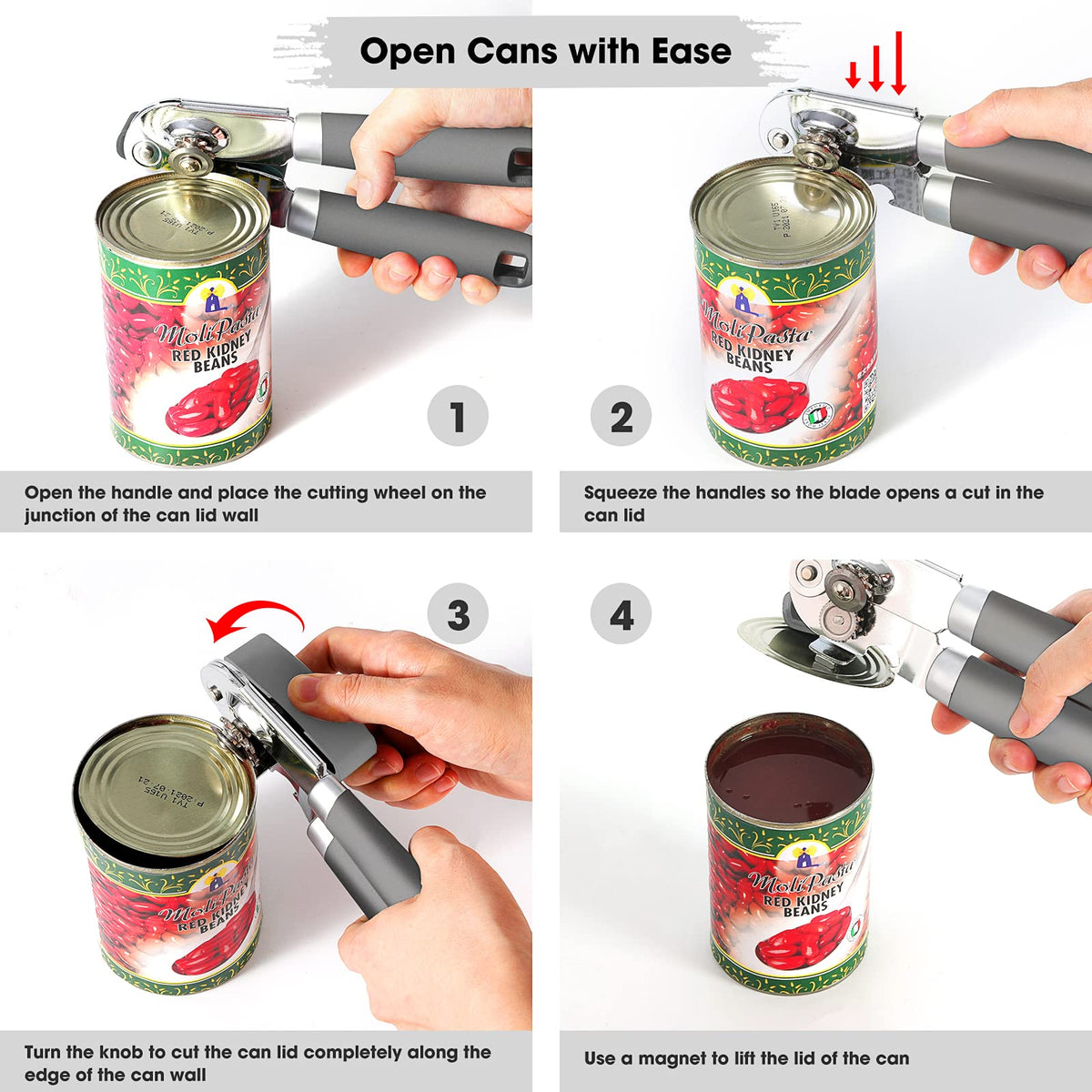 Beneno 360-degree knob design reduces effort during rotation