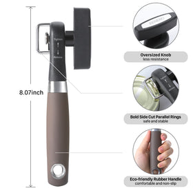 Beneno can opener durable blade delivers long-lasting sharp cutting power.