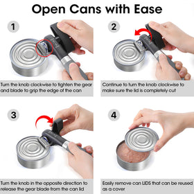 Beneno easy-clean side-cut design minimizes waste and mess