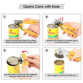 Beneno soft-grip handle reduces hand fatigue during use