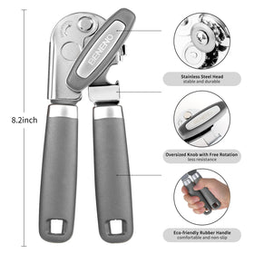 Beneno can opener soft grip handle for comfortable use