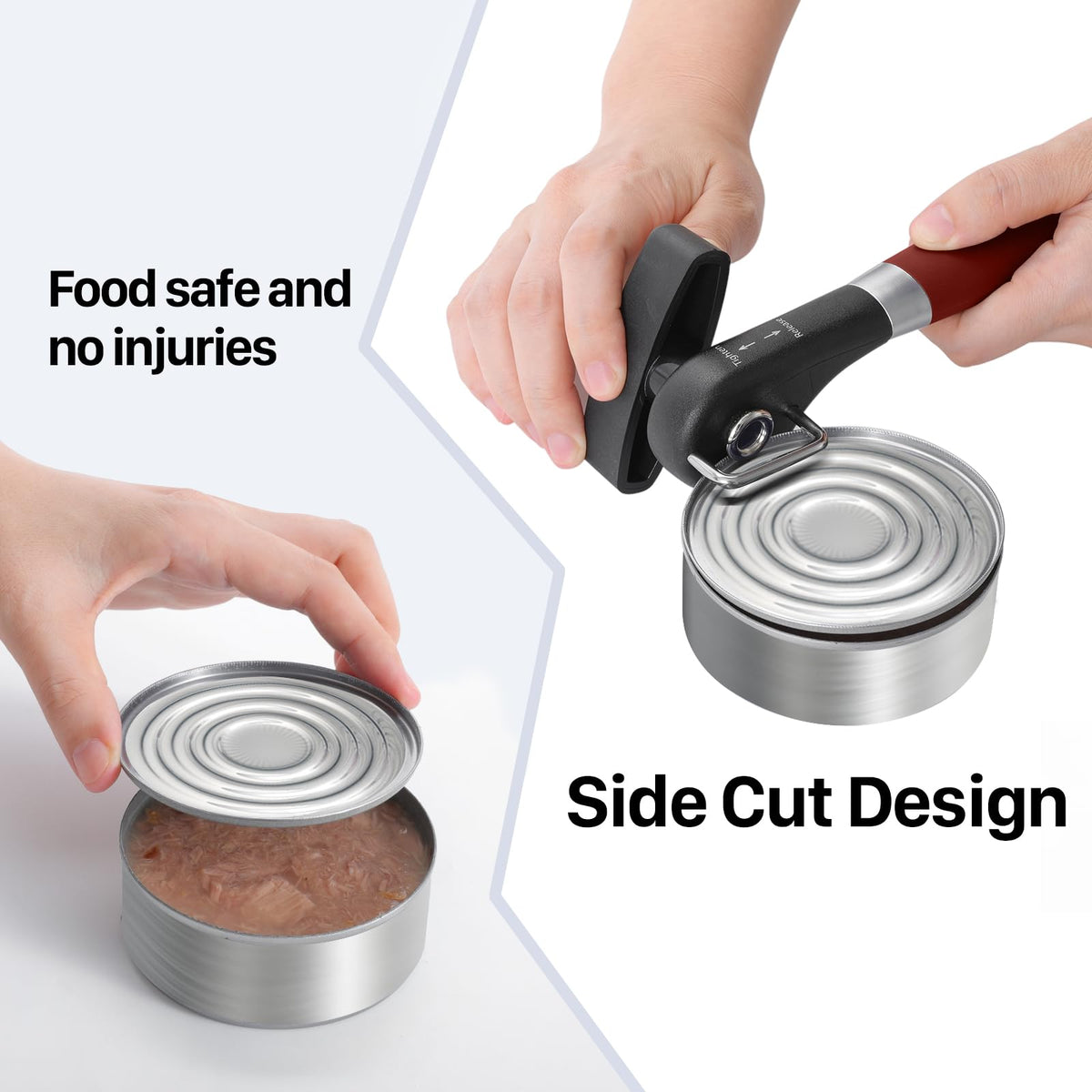 Beneno thicker head improves blade alignment for stable opening at first step.