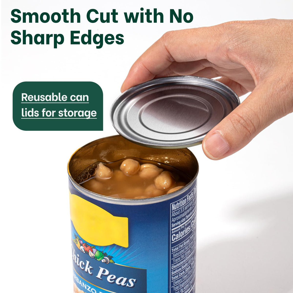 Beneno can opener includes a tighten and release indicator for simple operation.