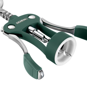 Beneno dark green finish gives a premium look to any bar setup.
