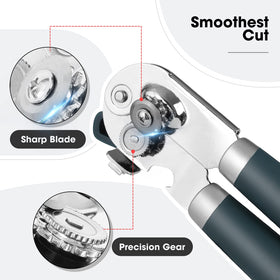Beneno high-carbon steel blade ensures clean, smooth cutting.