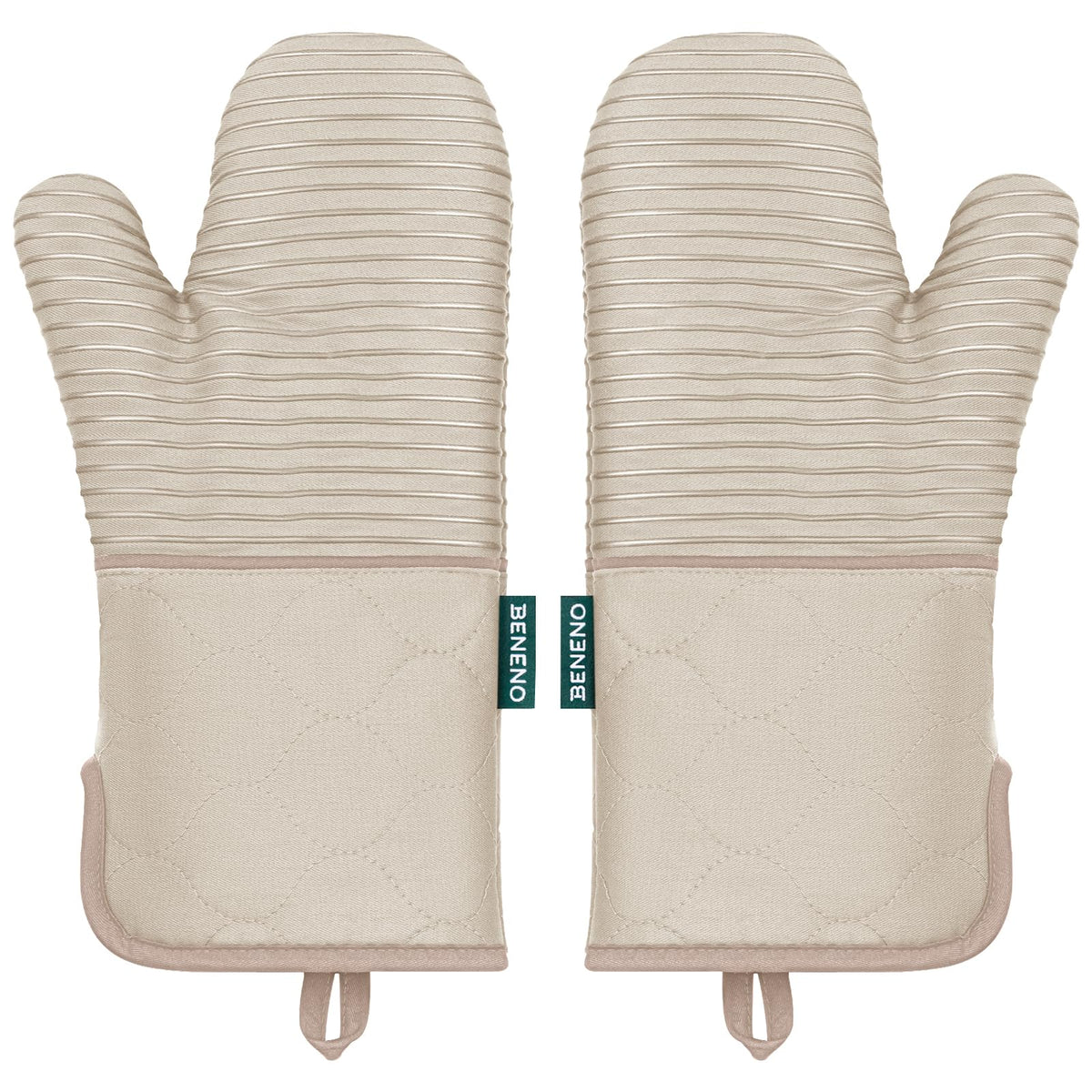 Beneno oven mitts 2-pack high-heat protection up to 500°F