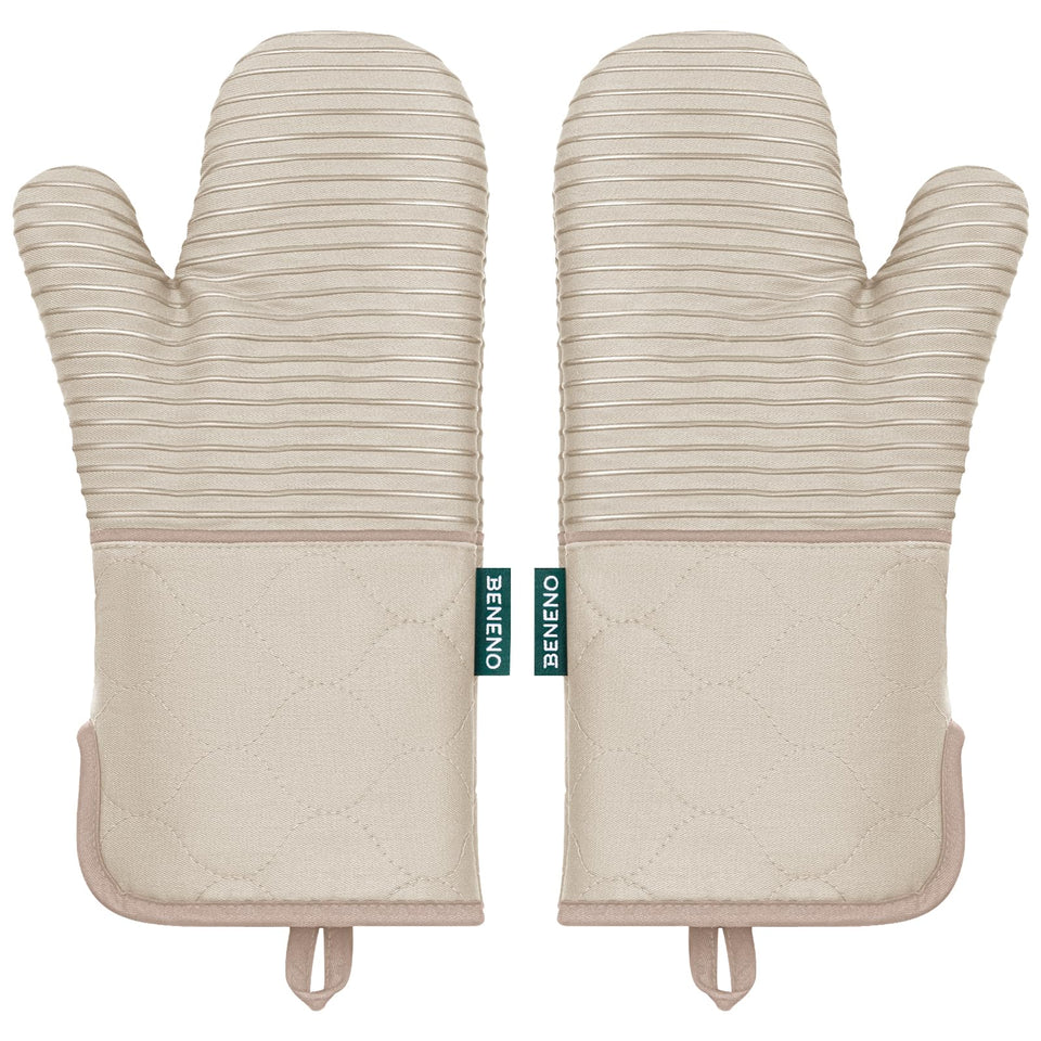 Beneno oven mitts 2-pack high-heat protection up to 500°F